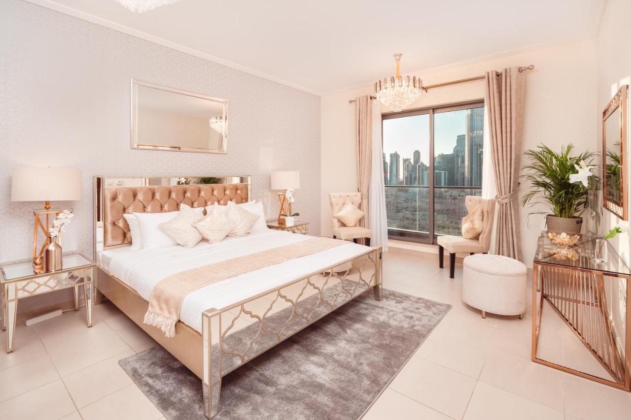 Elite Royal Apartment - Panoramic Full Burj Khalifa, Fountain & Skyline View - Baron Dubái Exterior foto